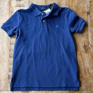NWT Ralph Lauren Boys Navy Polo size 6